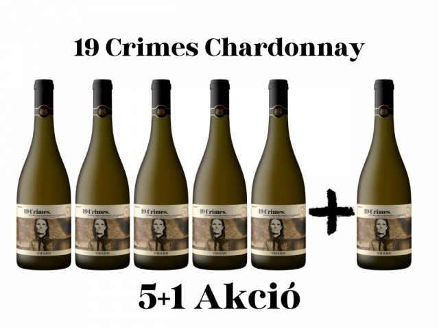 19 CRIMES Chardonnay 5+1 csomag