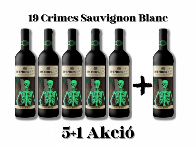 19 crimes Red Wine Halloween 5+1 csomag