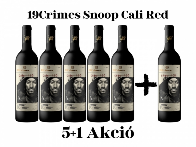 19 CRIMES Snoop Cali Red 5+1 csomag