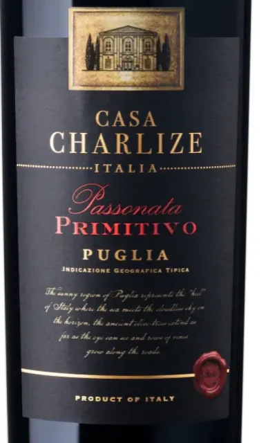 Casa Charlize Passonata Primitivo